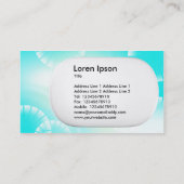 3D Lozenge -抽象芸術02 名刺 (裏面)