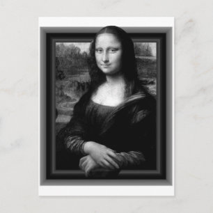 3D MONA LISAポストカード ポストカード