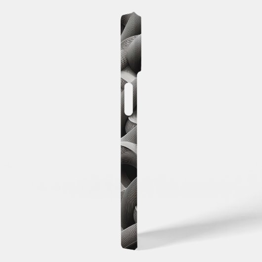 3D Monochrome Architectural Weave Phone Case  Case-Mate iPhoneケース (裏面 / 右)