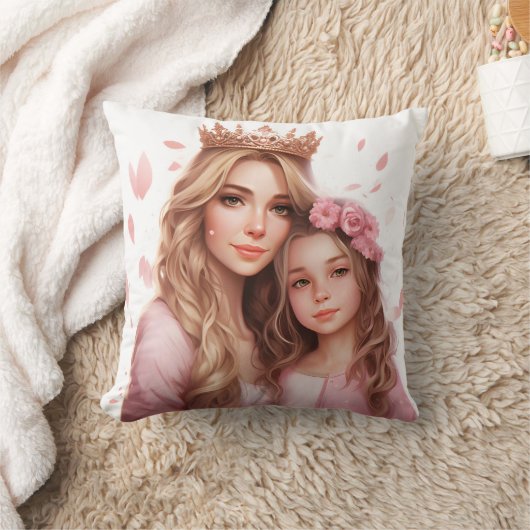 3D Mother's Day Pillow クッション (ブランケット)