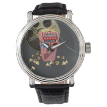 3D Movie Reel and Buttered Popcorn