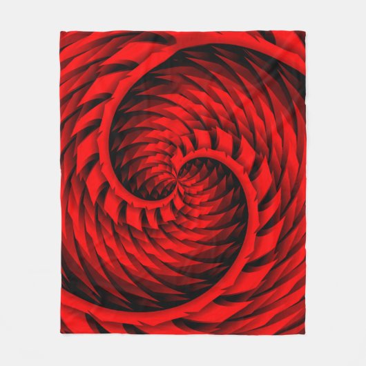 3D New Design On Unique Shape3d,3d background,3d g フリースブランケット (正面)