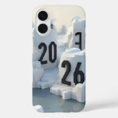  3D Number Design for New Year 2026 Case-Mate iPhoneケース (裏面)