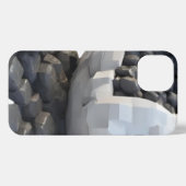  3D Number Design for New Year 2026 iPhoneケース (裏面横)