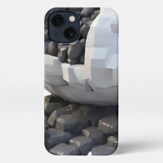  3D Number Design for New Year 2026 iPhoneケース (裏面)