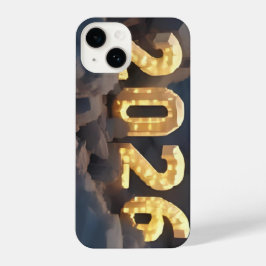  3D Number Design for New Year 2026 iPhone 14ケース