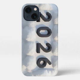  3D Number Design for New Year 2026 iPhone 13ケース