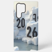  3D Number Design for New Year 2026 Samsung Galaxyケース (裏面)