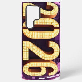  3D Number Design for New Year 2026 Samsung Galaxy S22 Ultraケース