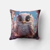 3D owl pillow クッション (裏面)
