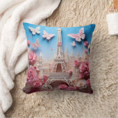 3D Paris pillow クッション (ブランケット)