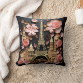 3D Paris pillow クッション (ブランケット)