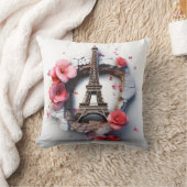 3D Paris pillow クッション (ブランケット)