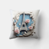 3D Paris pillow クッション (裏面)