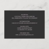 3D Peony Flowers Dark Moody エンクロージャーカード (裏面)