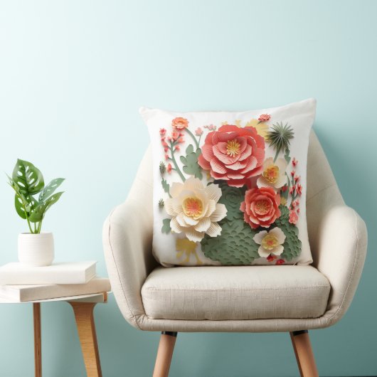 3D pillows cacto クッション (椅子)