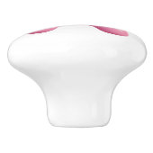 3D Pink Balloon Letter A Ceramic Drawer Knob セラミックノブ (側面)
