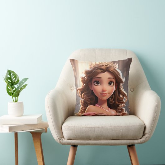 3D Princess pillow クッション (椅子)