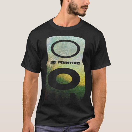 3D Printer hot end artwork 1 Tシャツ (正面)