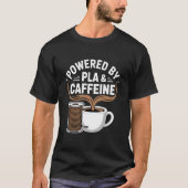 3D Printer Nerd Coffee Maker Filament Print Tシャツ (正面)