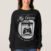 3D Printing for a 3D Printer Enthusiast スウェットシャツ (正面)