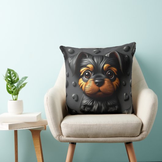 3D Puppy Pillow クッション (椅子)