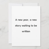 3D Santa Claus Christmas Greeting Card – Festive H (裏面)