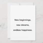 3D Santa Claus Christmas Greeting Card – Festive H (裏面)