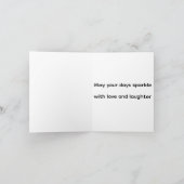 3D Santa Claus Christmas Greeting Card – Festive H カード (内部)