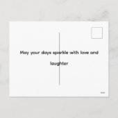 3D Santa Claus Christmas Greeting Card – Festive H シーズンポストカード (裏面)