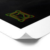 3D Skulls Fine Art Print Gothic Horror Dinosaur ポスター (角)