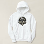 3D Symmetrical Advanced Art Hooded Sweatshirt パーカ (デザイン正面)