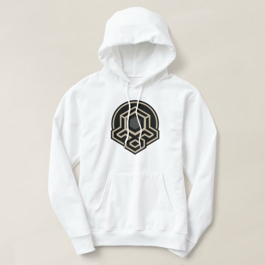 3D Symmetrical Advanced Art Hooded Sweatshirt パーカ (デザイン正面)