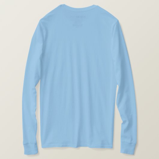 3D Symmetrical Advanced Art Long Sleeve T-Shirt Tシャツ (デザイン裏面)