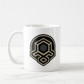 3D Symmetrical Advanced Art Mug コーヒーマグカップ (左)