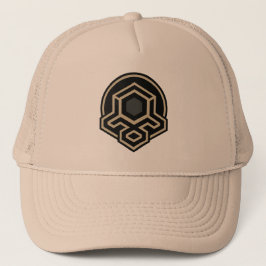 3D Symmetrical Advanced Art Trucker Hat キャップ