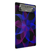 3D To 2D Cylinder Ring Geometric Mini Clipboard ミニクリップボード (アングル)