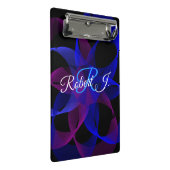 3D To 2D Cylinder Ring Geometric Mini Clipboard ミニクリップボード (アングル)