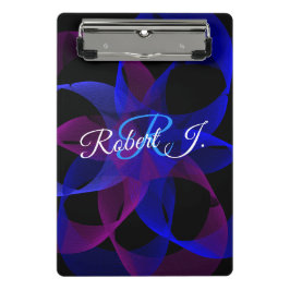 3D To 2D Cylinder Ring Geometric Mini Clipboard ミニクリップボード