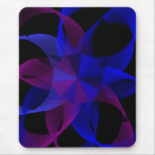 3D To 2D Cylinder Ring Geometric Mouse Pad マウスパッド (正面)