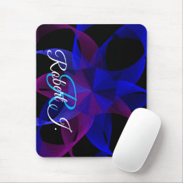 3D To 2D Cylinder Ring Geometric Mouse Pad マウスパッド