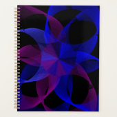 3D To 2D Cylinder Ring Geometric Spiral Planner プランナー手帳 (正面)