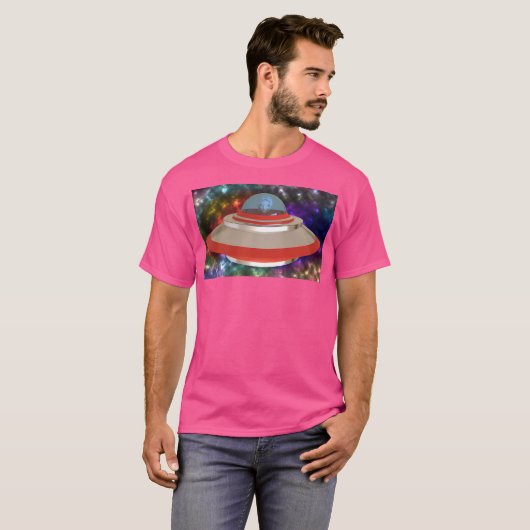 3D Ufo Tシャツ (正面フル)