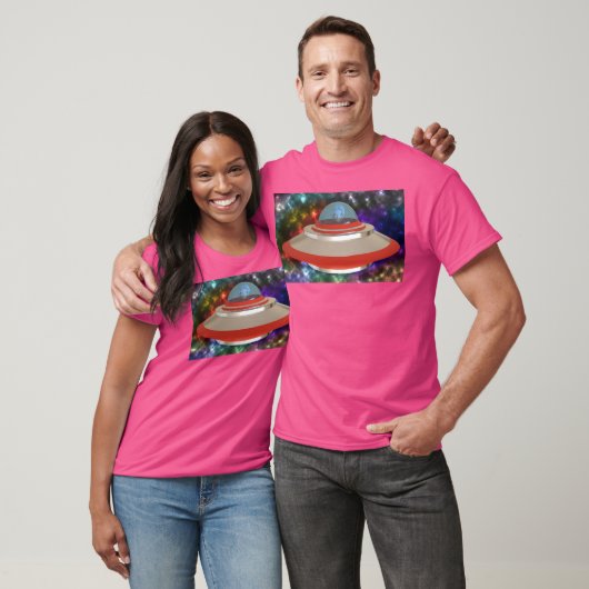 3D Ufo Tシャツ (ユニセックス)