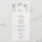 3D White Sculptured Roses メニュー (正面)