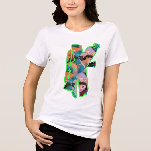 3D word女性用Tシャツ トライブレンドＴシャツ (正面)