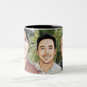 3dudes1life飲料カップ ツートーンマグカップ (中央)