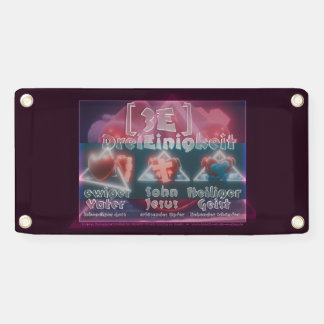 { 3E ] - DreiEinigkeit - himmlisches Vorbild 横断幕