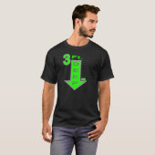 3ftの深いのエンターテイメントのネオン緑T Tシャツ (正面フル)