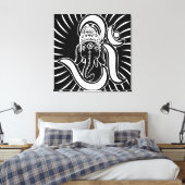 3FT x 3FT GANESH WALL GRAPHIC ART キャンバスプリント (インサイチュ (寝室))